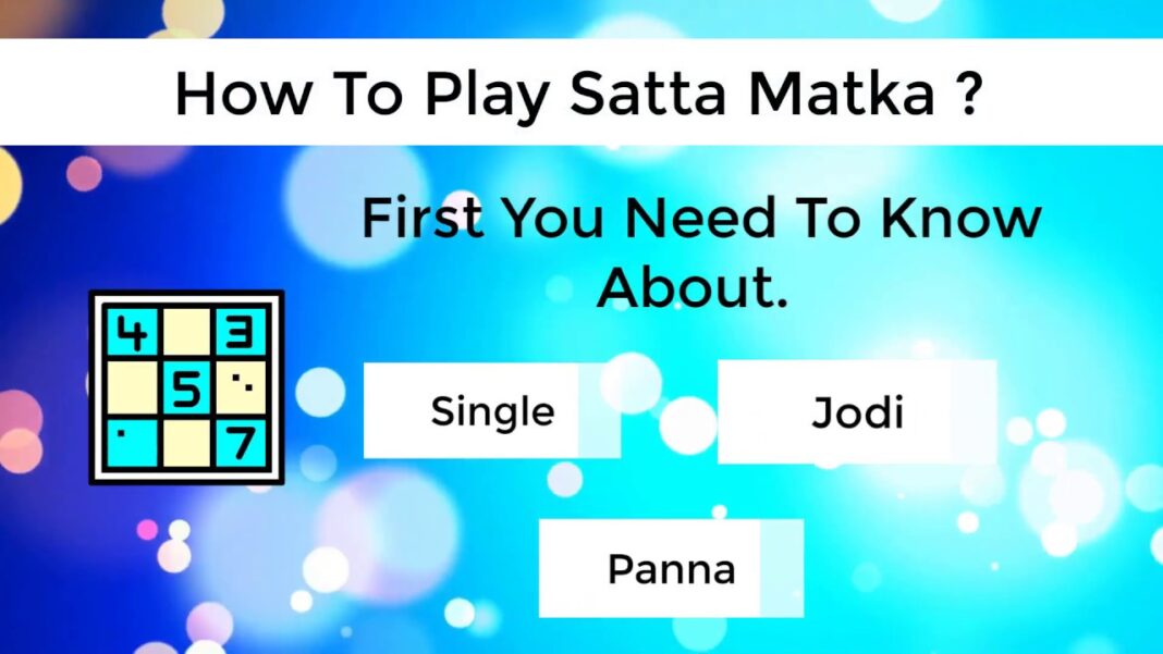 Satta Matka Game: how to play satta matka